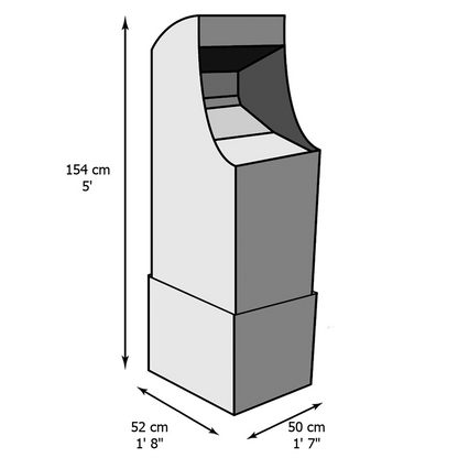 Arcade1Up Street Fighter Turbo Legacy Yoga Flame 14-in-1 Wifi Enabled Arcade Machine