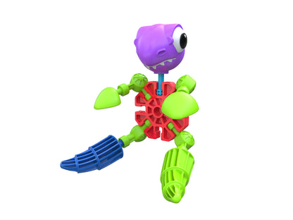 Kid K'NEX Dino Dudes 100 Pc/ 30 Model Building Set