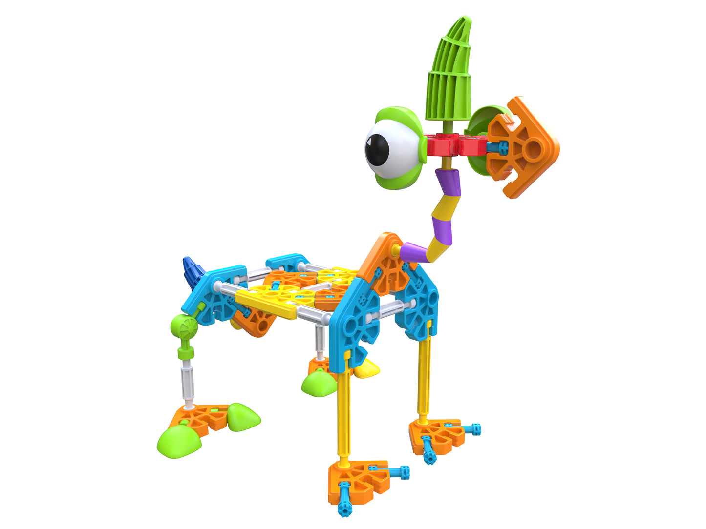 Kid K'NEX Dino Dudes 100 Pc/ 30 Model Building Set