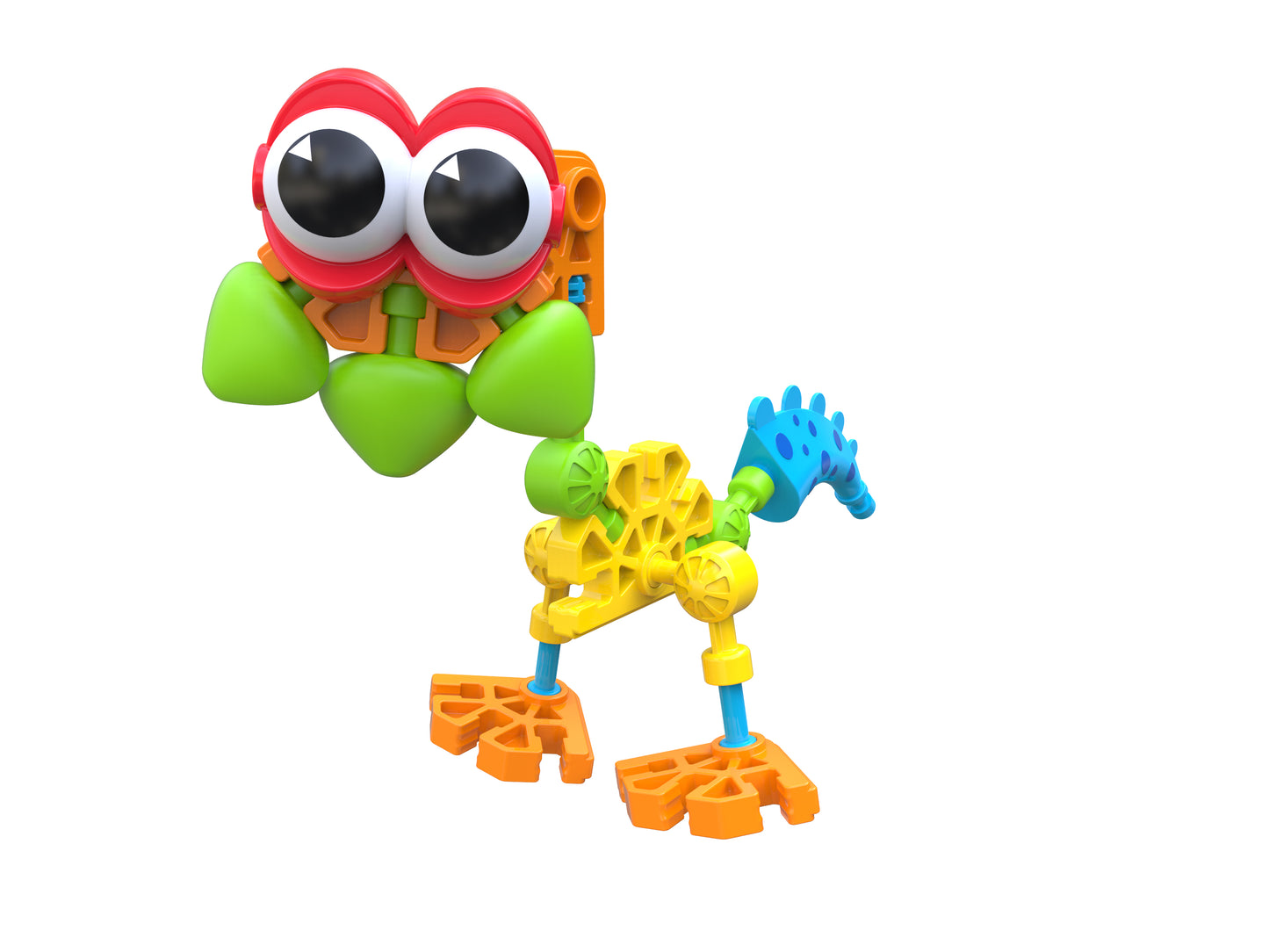 Kid K'NEX Dino Dudes 100 Pc/ 30 Model Building Set