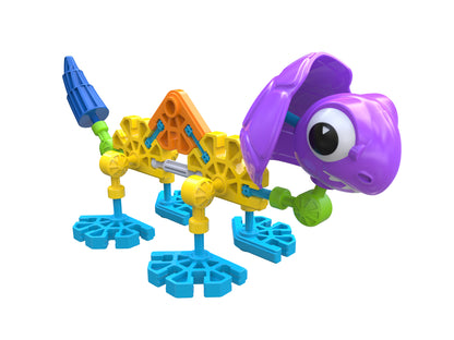 Kid K'NEX Dino Dudes 100 Pc/ 30 Model Building Set