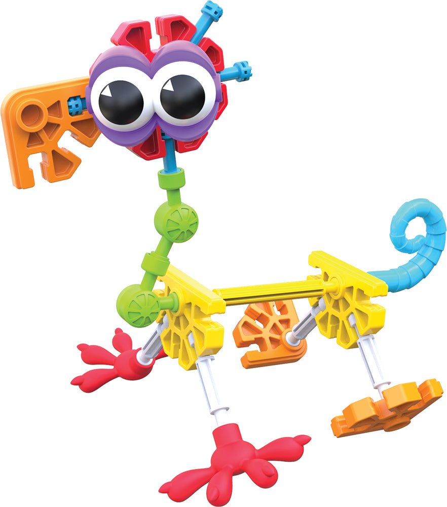 Kid K'NEX Budding Builders Set 100 Pieces 50 Model designs