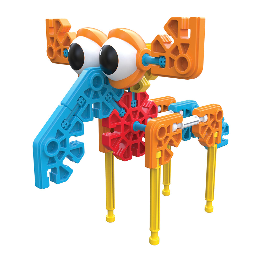Kid K'NEX Budding Builders Set 100 Pieces 50 Model designs