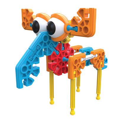 Kid K'NEX Budding Builders Set 100 Pieces 50 Model designs