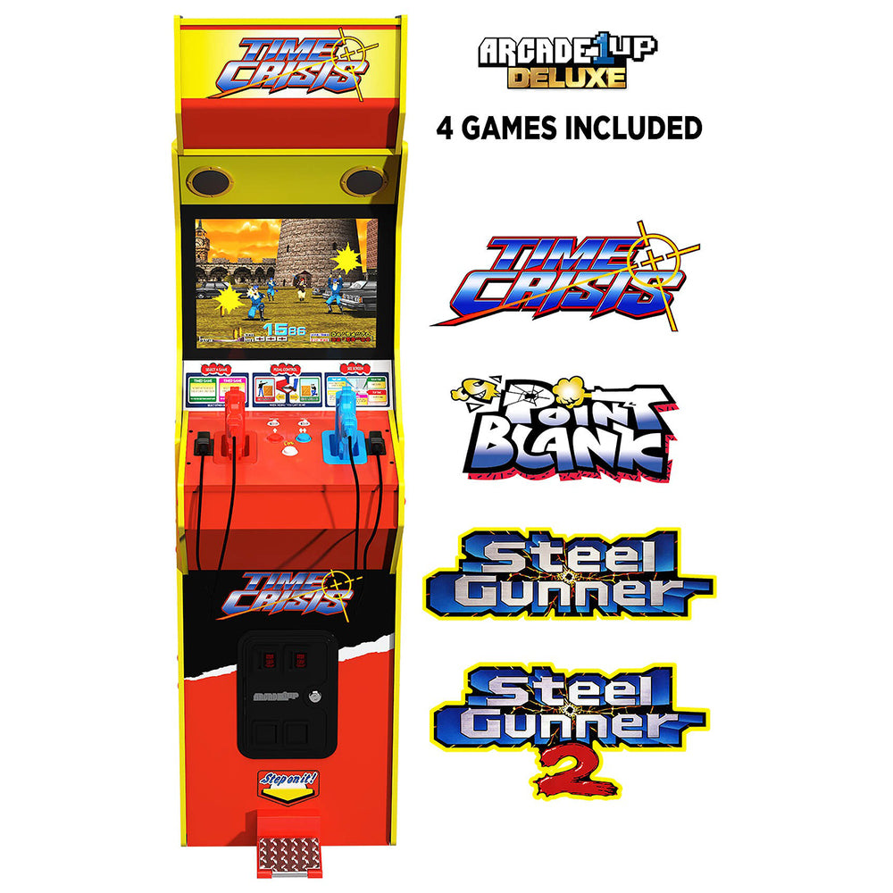 Arcade1Up Time Crisis Deluxe Arcade Machine