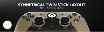 Hyperkin Competitor Wired Xbox Controller with Hall Effect Sticks (Gold) PRE-ORDER | Ship Date: 29/10/25