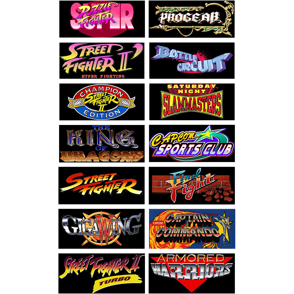 Arcade1Up Street Fighter Turbo Legacy Yoga Flame 14-in-1 Wifi Enabled Arcade Machine