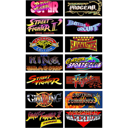 Arcade1Up Street Fighter Turbo Legacy Yoga Flame 14-in-1 Wifi Enabled Arcade Machine