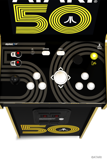 Atari 50th Annivesary Deluxe Arcade Machine - 50 Games in 1