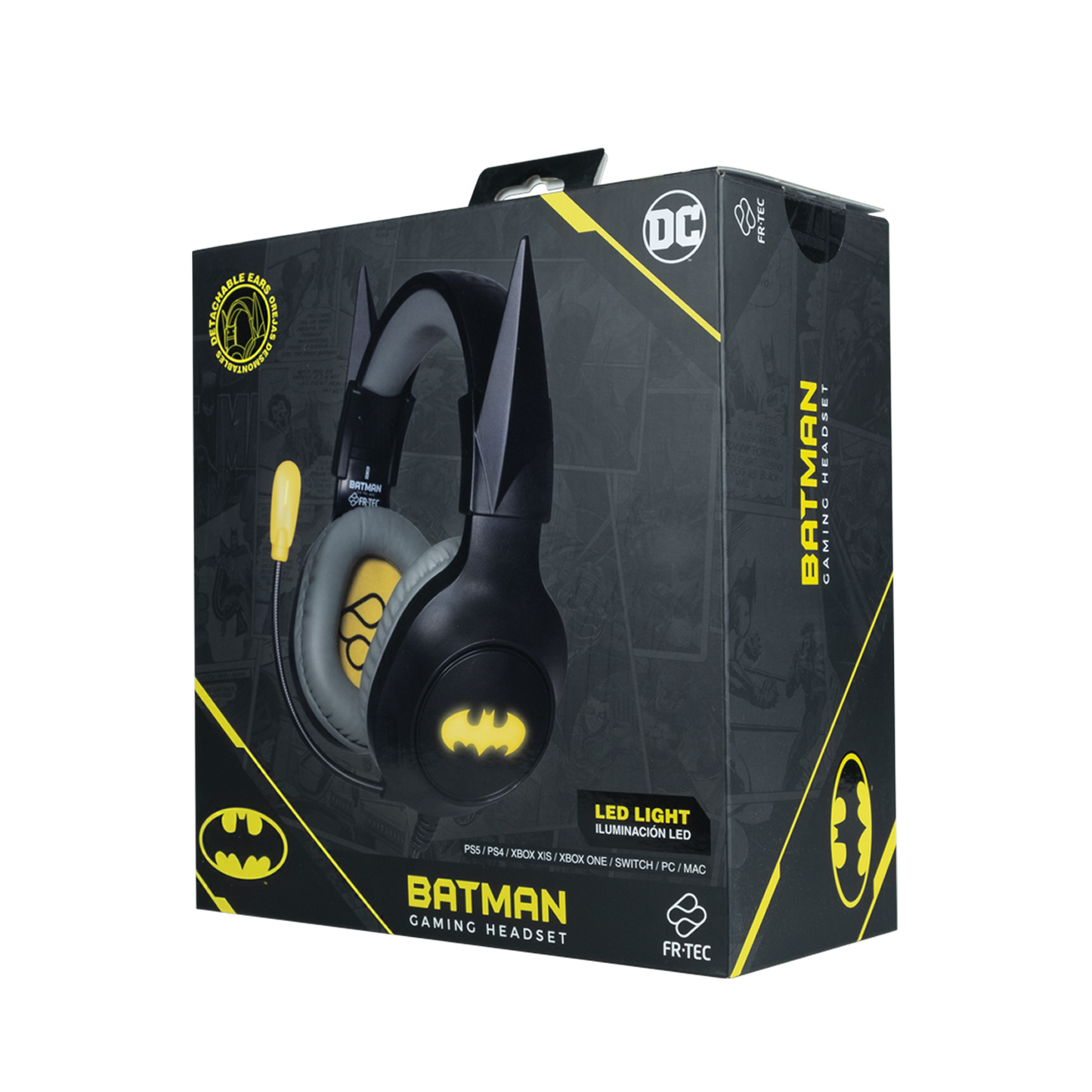 Batman LED Universal Gaming Headset (XboxX|S/PS5/PC)