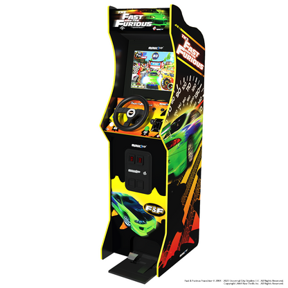 Arcade1Up Fast and Furious Racing Arcade Machine
