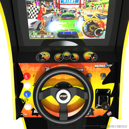 Arcade1Up Fast and Furious Racing Arcade Machine