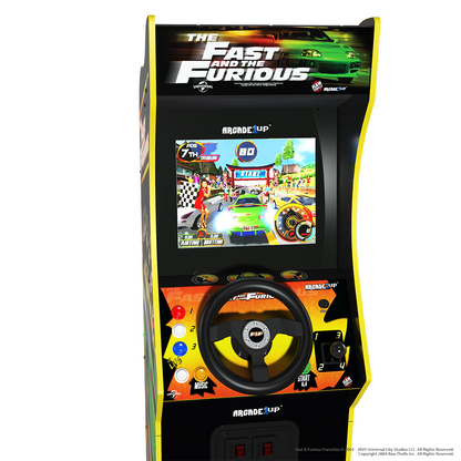 Arcade1Up Fast and Furious Racing Arcade Machine