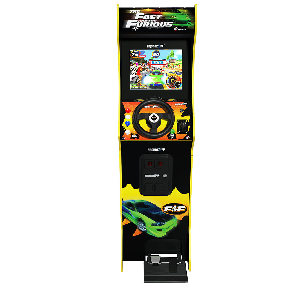 Arcade1Up Fast and Furious Racing Arcade Machine