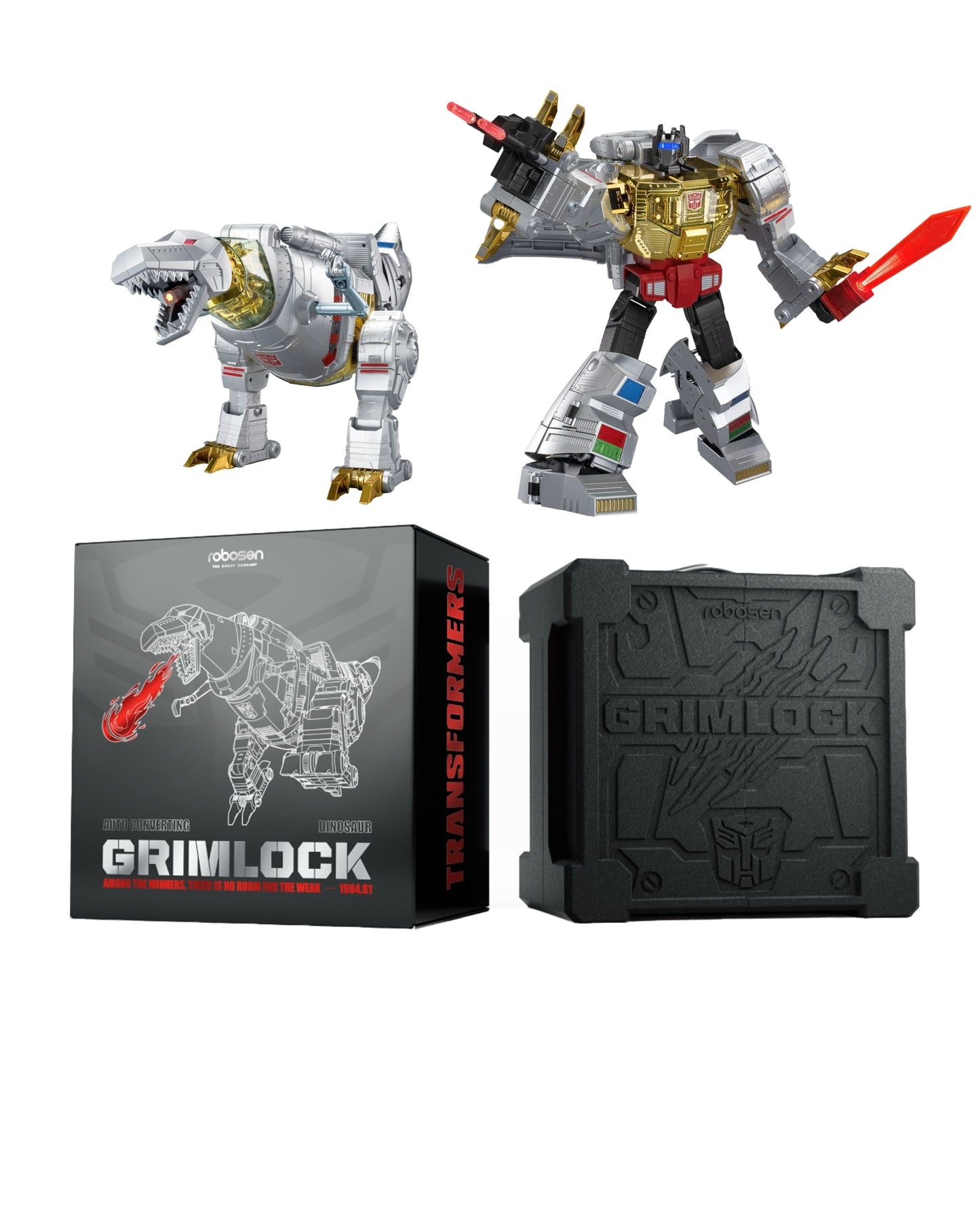 Robosen Grimlock Collectors Edition Premium Transforming Robot