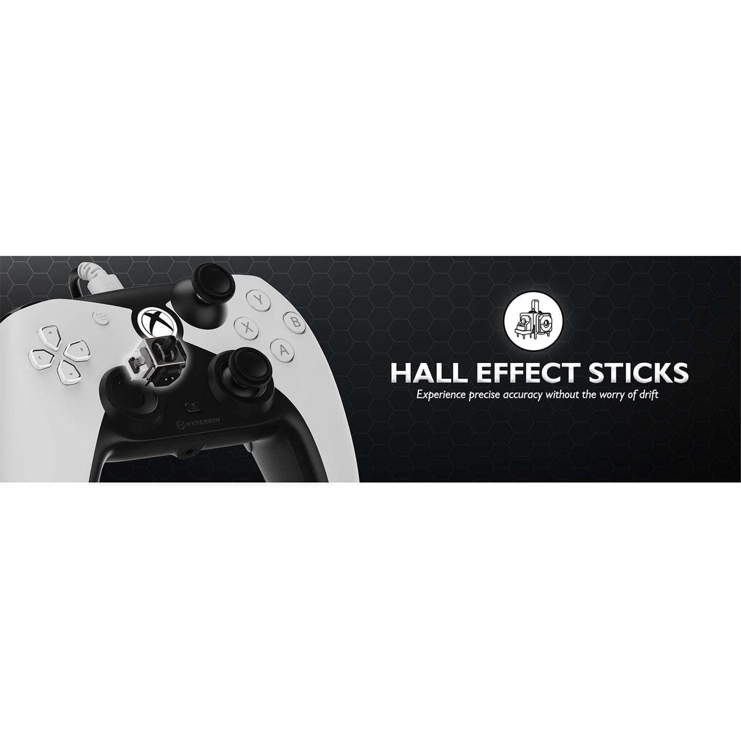 Hyperkin Competitor Wired Xbox Controller with Hall Effect Sticks (White) PRE-ORDER | Ship Date: 29/10/25