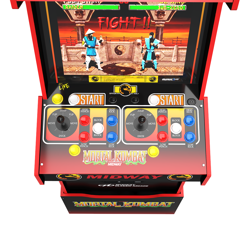 Arcade1Up Mortal Kombat Midway Legacy 14-in-1 Wifi Enabled Arcade Machine