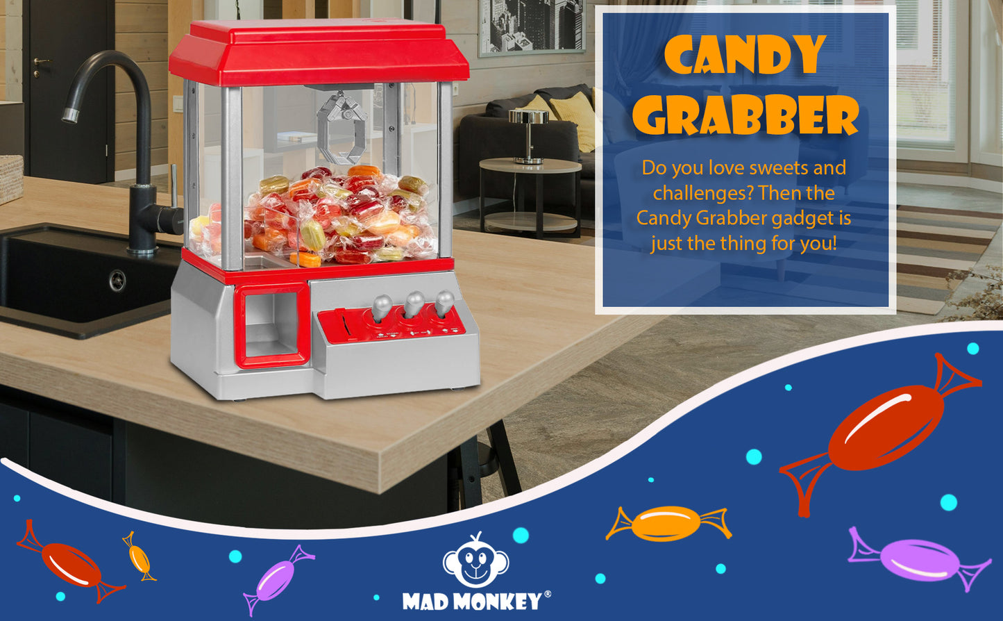 Mad Monkey - Candy Grabber