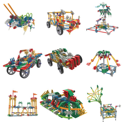 K'NEX Classics Power & Play Motorized Building Set 50 Models Incl.