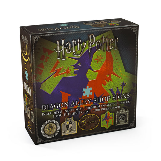5 x Diagon Alley 200pc Jigsaw Puzzles