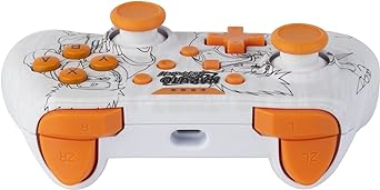 Konix Naruto White Nintendo Switch/PC Gaming Controller