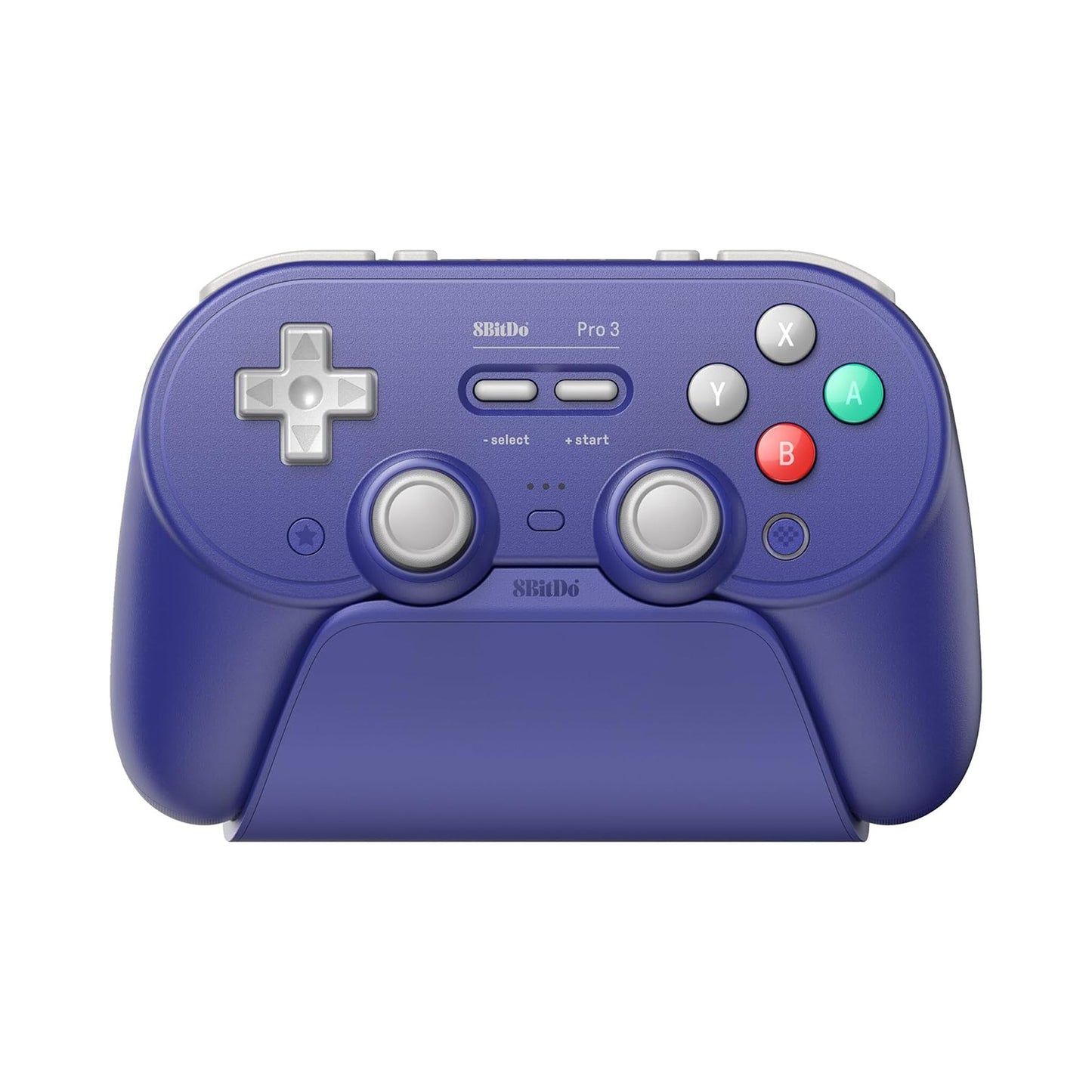 8BitDo Pro 3 Bluetooth Controller for Nintendo Switch 2 and PC (Purple)