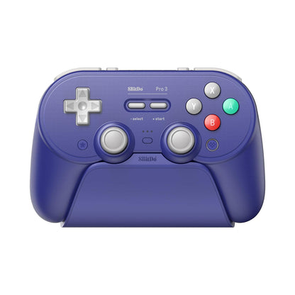 8BitDo Pro 3 Bluetooth Controller for Nintendo Switch 2 and PC (Purple)