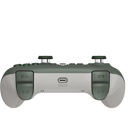 8BitDo Ultimate C Wired Controller for Xbox Series X|S and PC with RGB Fire Ring and Hall Effect Joysticks (Dark Green)