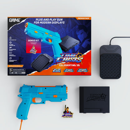 G’AIM’E Time Crisis Premium Plug & Play Home Console (Coming Soon!)