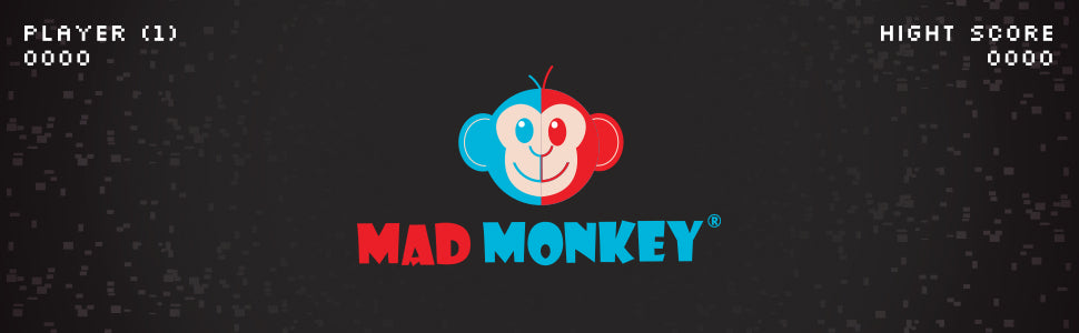 Mad Monkey - Retro Arcade Games - incl. 200x 8-Bit Games