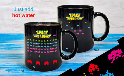 Space Invaders Heat Colour Change Mug - 350ml