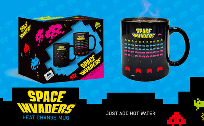 Space Invaders Heat Colour Change Mug - 350ml