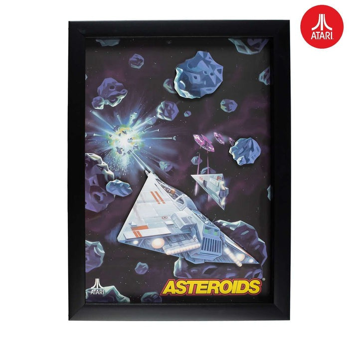 Thumbs Up! - Official Atari Asteroids 3D Wall Art