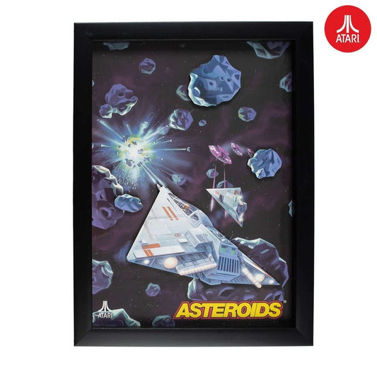 Thumbs Up! - Official Atari Asteroids 3D Wall Art