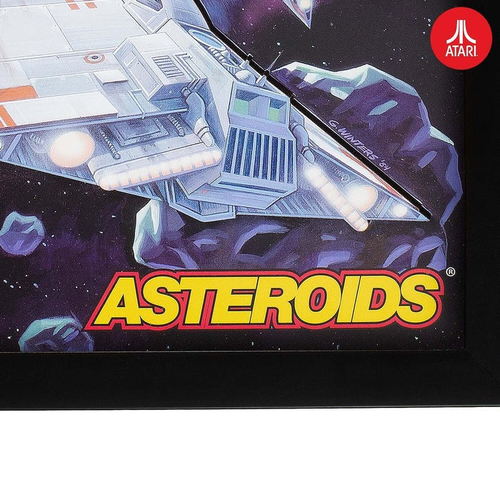Thumbs Up! - Official Atari Asteroids 3D Wall Art