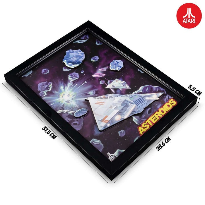Thumbs Up! - Official Atari Asteroids 3D Wall Art