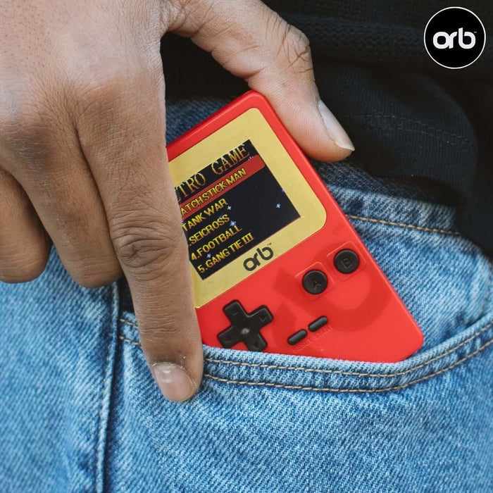 Thumbs Up! - Orb Retro Mini Handheld Games Console (150-in-1 Games)