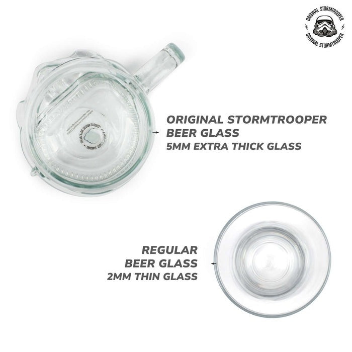 Thumbs Up! - Original 3D Star Wars Stormtrooper Helmet Beer Glass