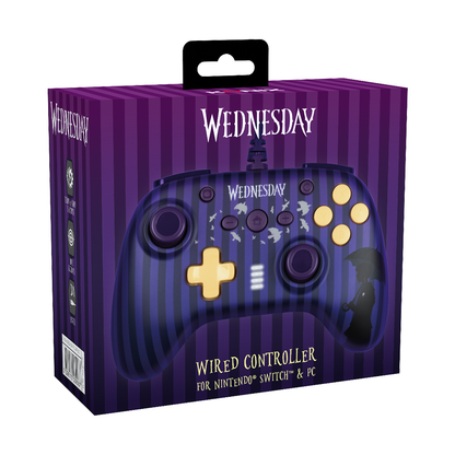 Wednesday - Officially licensed Controller For Nintendo Switch & PC