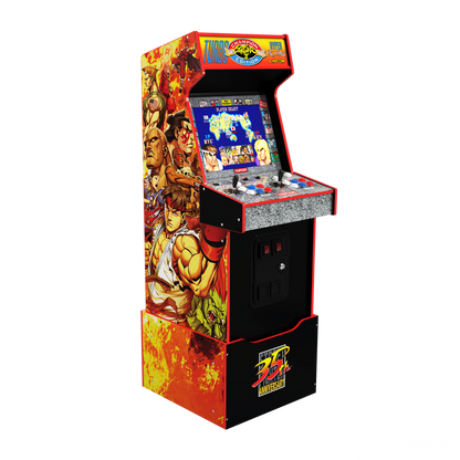 Arcade1Up Street Fighter Turbo Legacy Yoga Flame 14-in-1 Wifi Enabled Arcade Machine