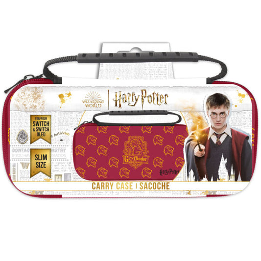 Harry Potter - Slim carrying case for Switch and Switch OLED - Red - Gryffindor