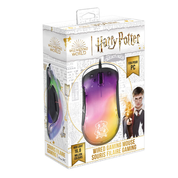 Freaks And Geeks Harry Potter - Wired RGB Lightweight Gaming Mouse