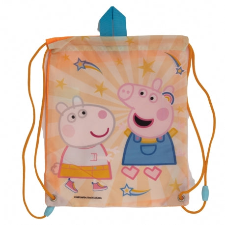 DRAWSTRING LUNCH BAG PEPPA PIG KINDNESS COUNTS